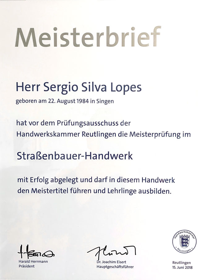 zertifikate lopes-tiefbau-zertifikat-Meisterbrief-Strassenbau 640x905